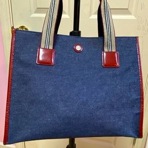 Burberry Blue Label Tote bag, denim color